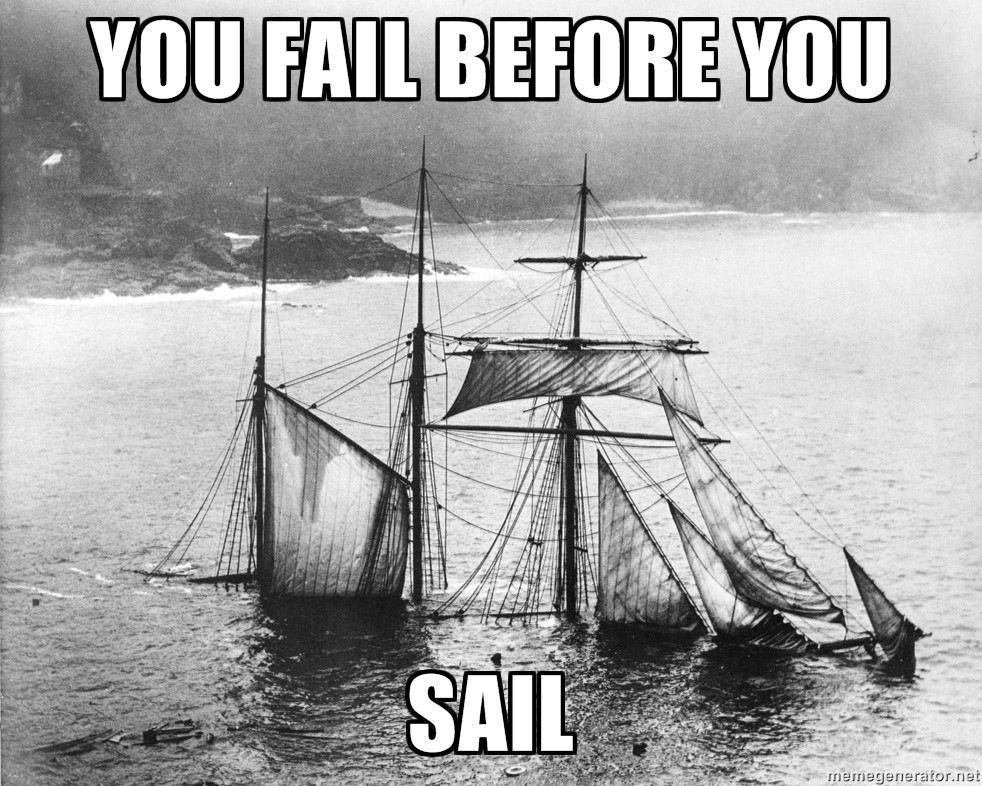 pirateparty you fail before you sail